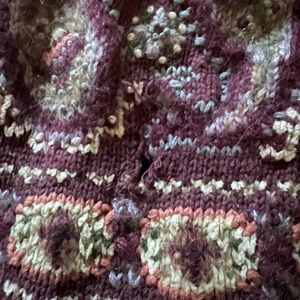 Beautiful vintage Marissa Christina sweater vest, size Large.